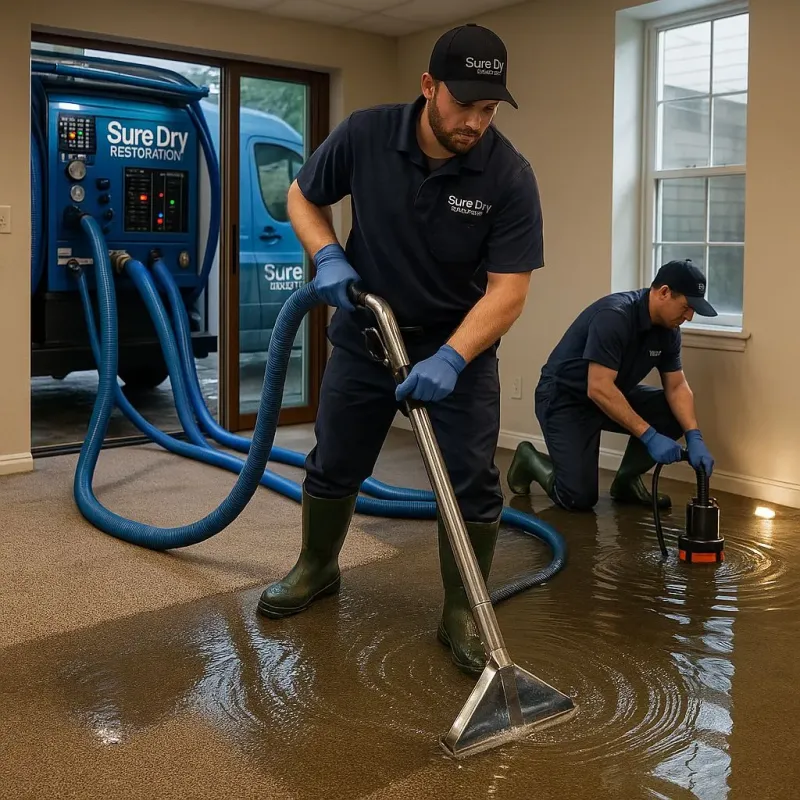 Water Extraction and Removal process in Weehawken, NJ